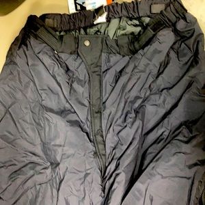 Men’s black wild things primaloft snow pants xxl